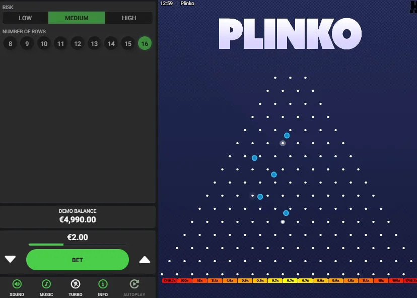 Plinko Hacksaw Gaming